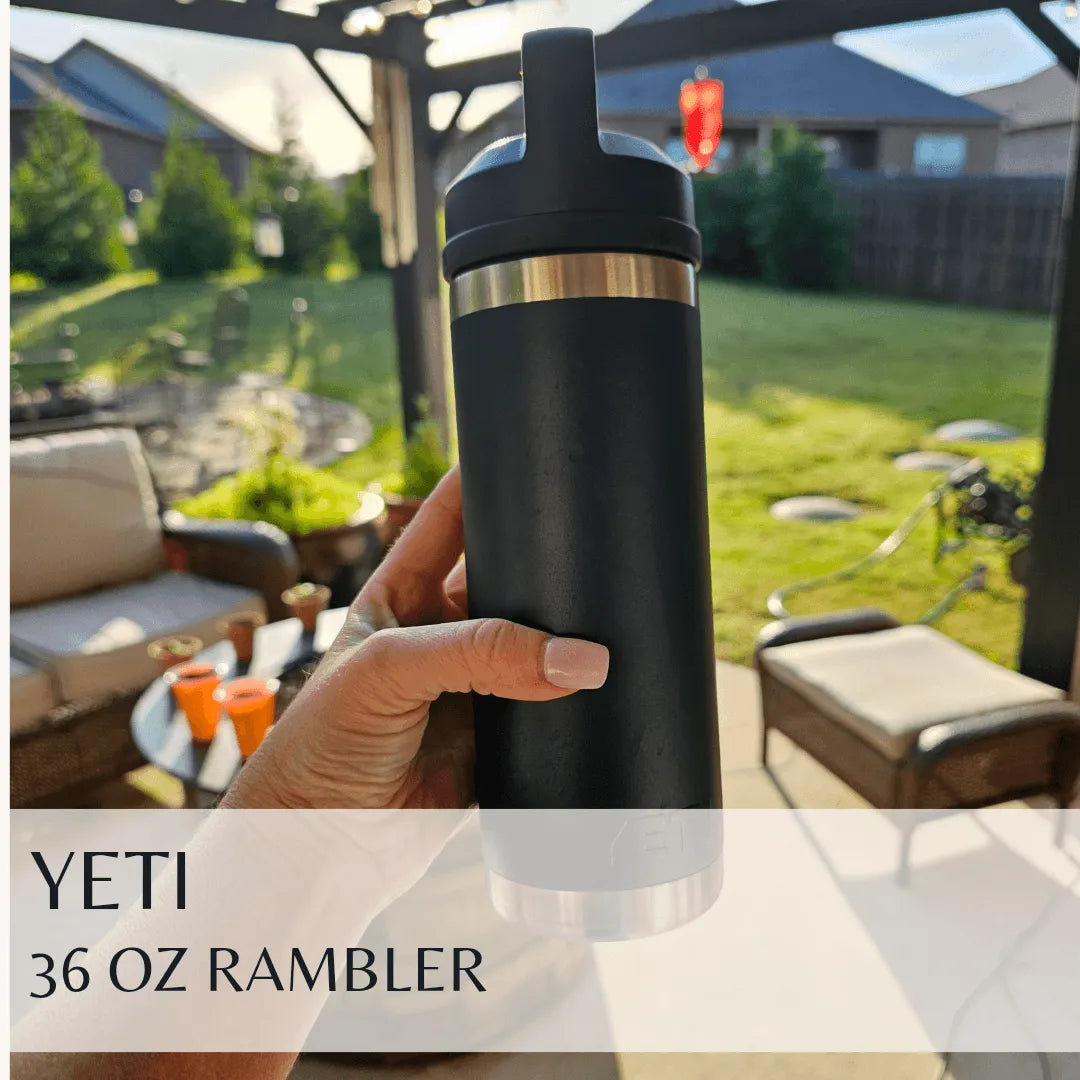 YETI Rambler Chug Cap Bottle (36 oz) - Bear Hugs