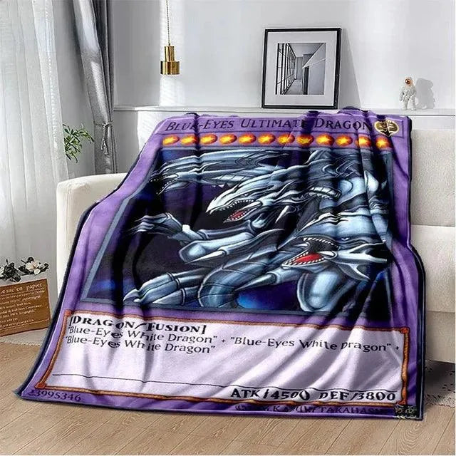 Yu-Gi-Oh! Card Throw Blankets - Bear Hugs