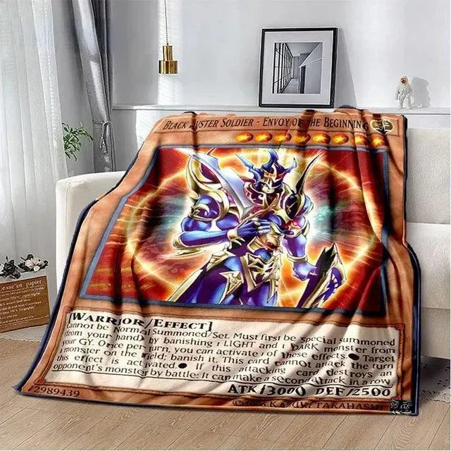 Yu-Gi-Oh! Card Throw Blankets - Bear Hugs