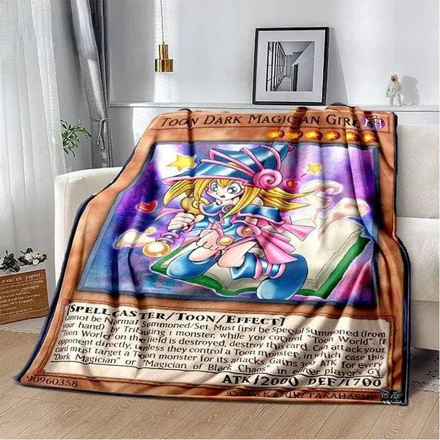 Yu-Gi-Oh! Card Throw Blankets - Bear Hugs