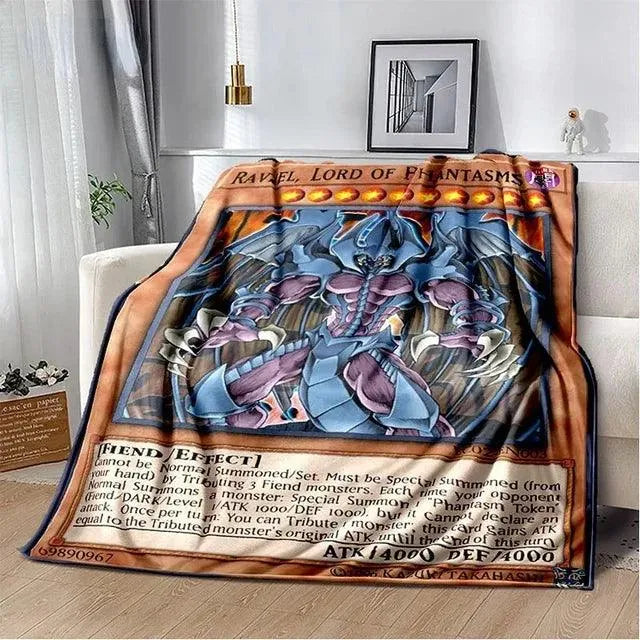 Yu-Gi-Oh! Card Throw Blankets - Bear Hugs