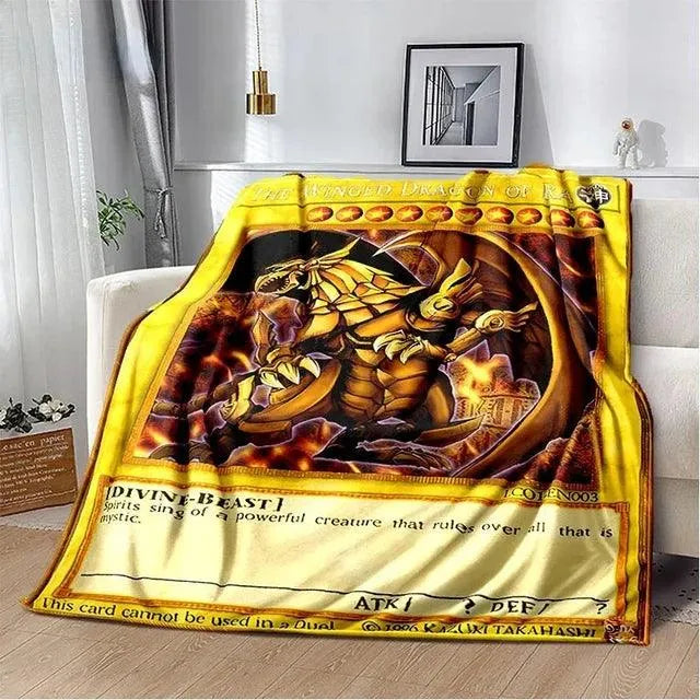 Yu-Gi-Oh! Card Throw Blankets - Bear Hugs