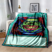 Yu-Gi-Oh! Card Throw Blankets - Bear Hugs