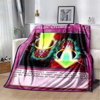 Yu-Gi-Oh! Card Throw Blankets - Bear Hugs