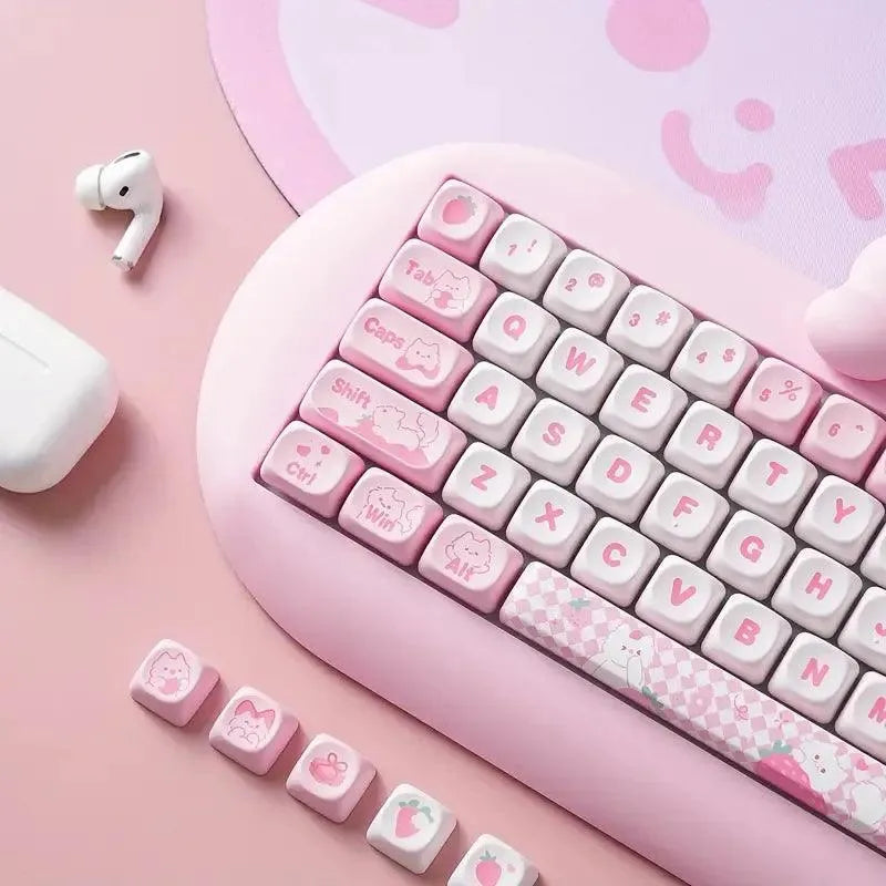 YUNZII C68 Wireless Mechanical Keyboard - Bear Hugs