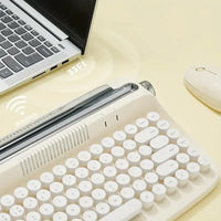 YUNZII Retro Wireless Typewriter Keyboard B303/B305 - Bear Hugs