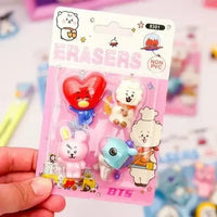BT21 Clean Slate Eraser (Set of 4)