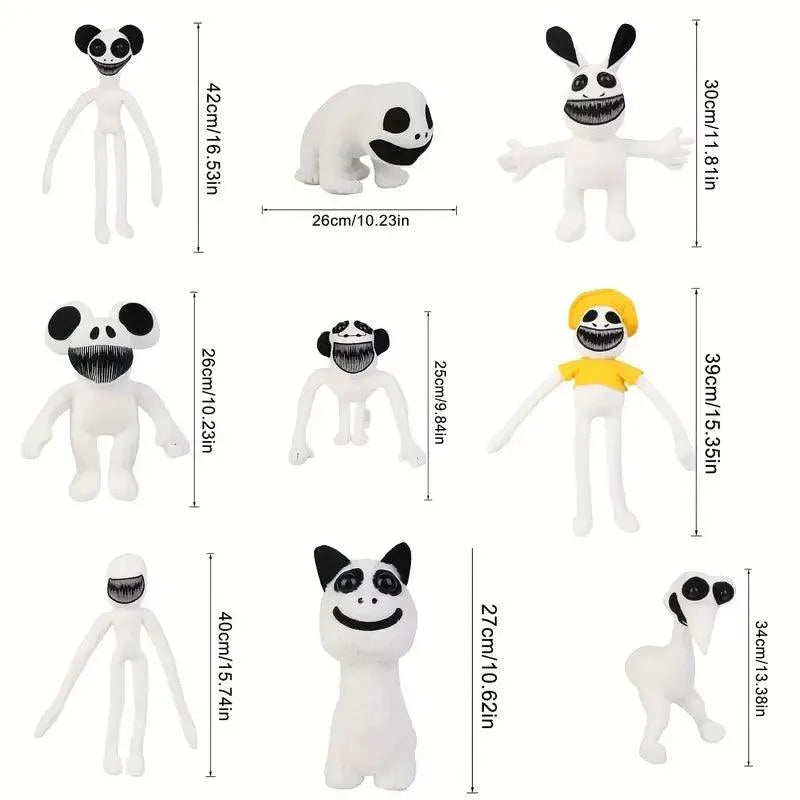 Zoonomaly Black & White Plush Animal Toys - Bear Hugs